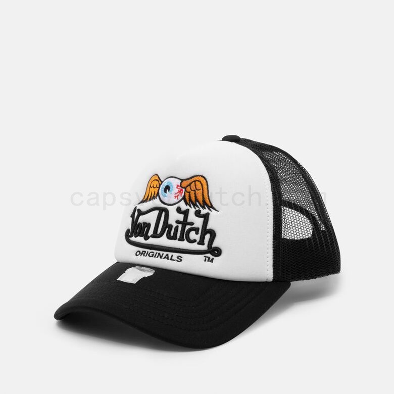 Von Dutch Originals -Trucker Cap, white/black F0817888-01125 Billigsten